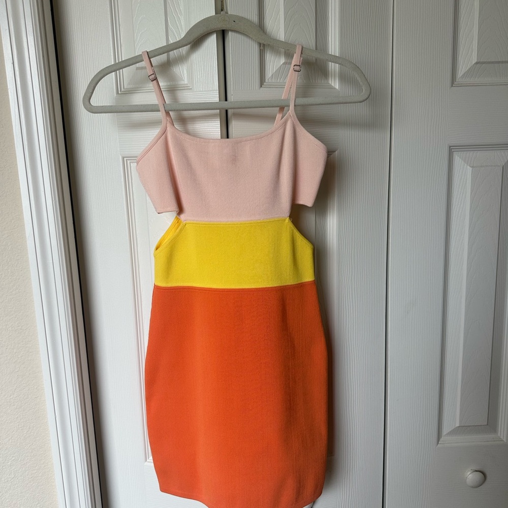 Endless Rose Color Block Dress